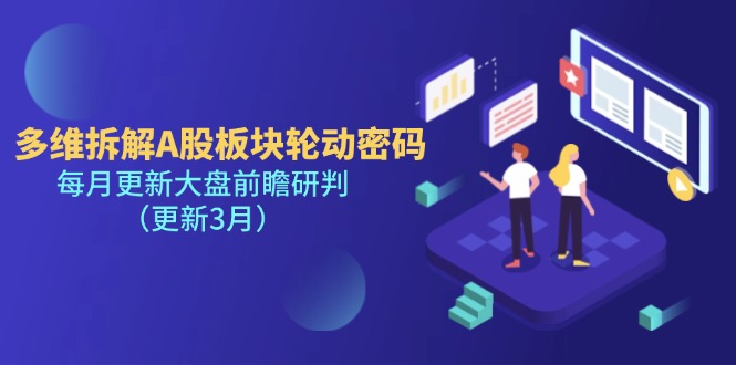 （14213期）多维拆解A股板块轮动密码，每月更新大盘前瞻研判（更新3月）-AI搞钱研究院